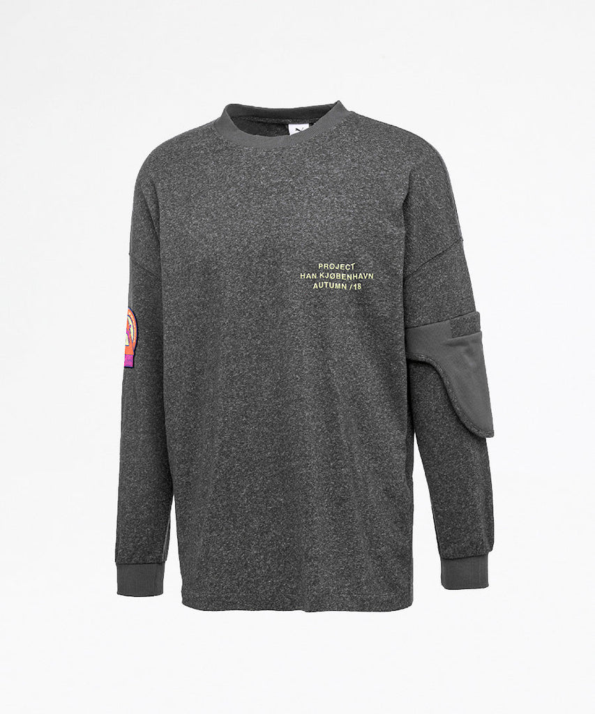 Puma Puma x HAN Longsleeve Phantom Black Heather UDSOLGT