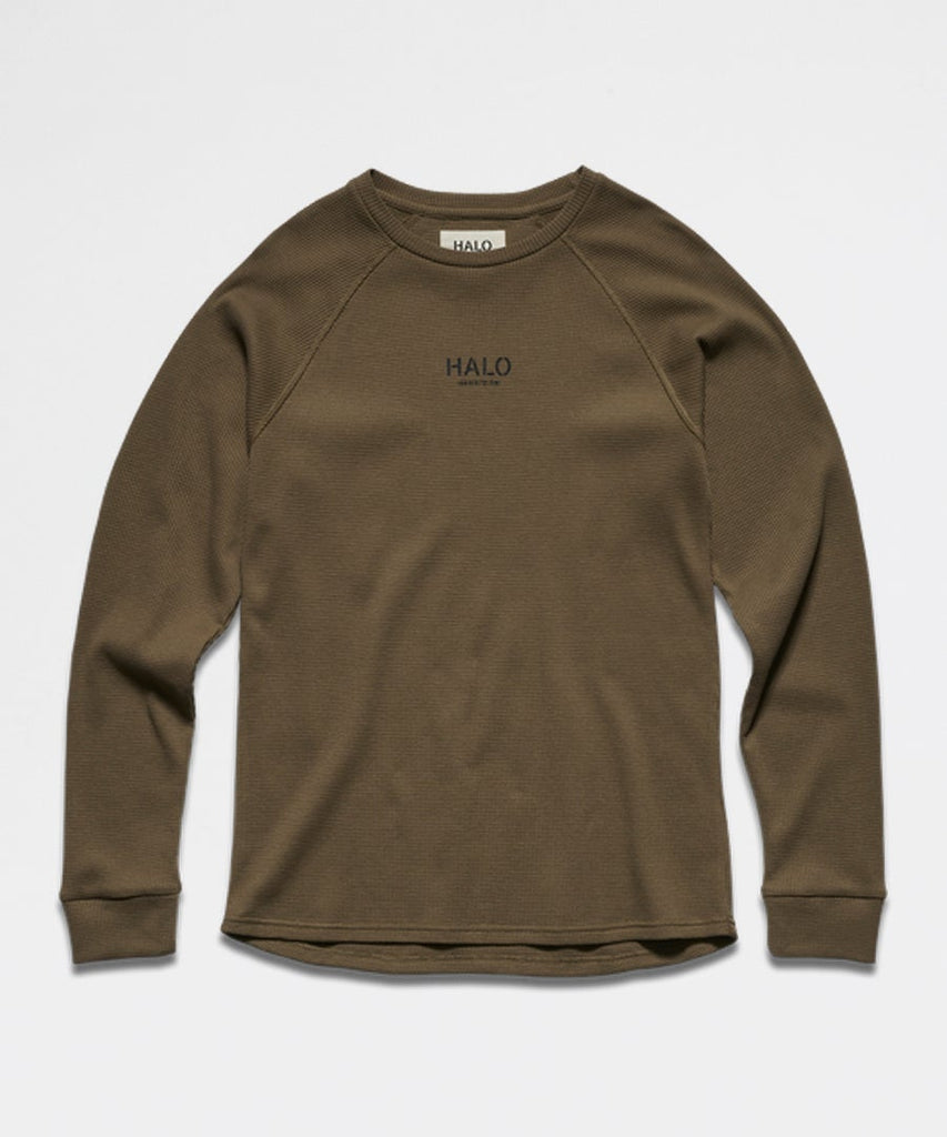 Halo Waffle Longsleeve Vintage Brown