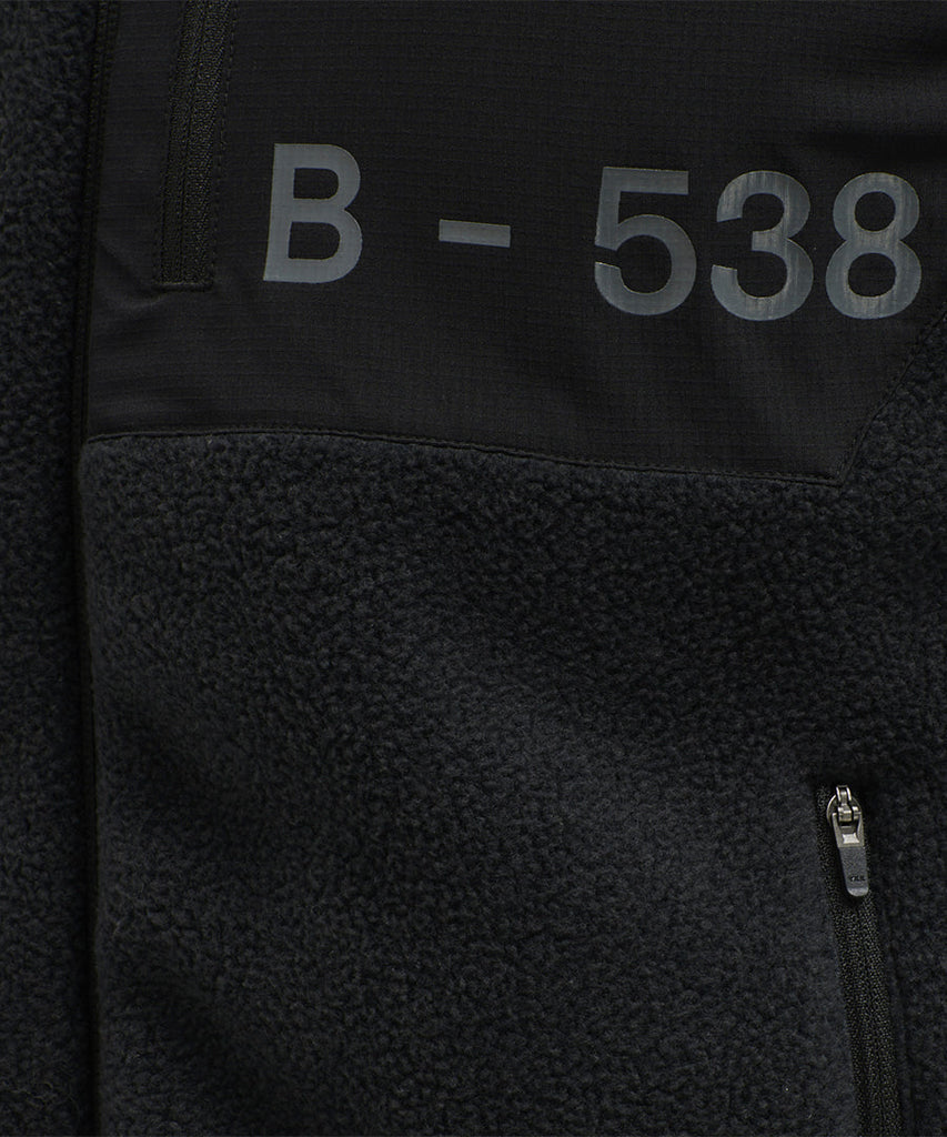 Halo Fleece Vest Black