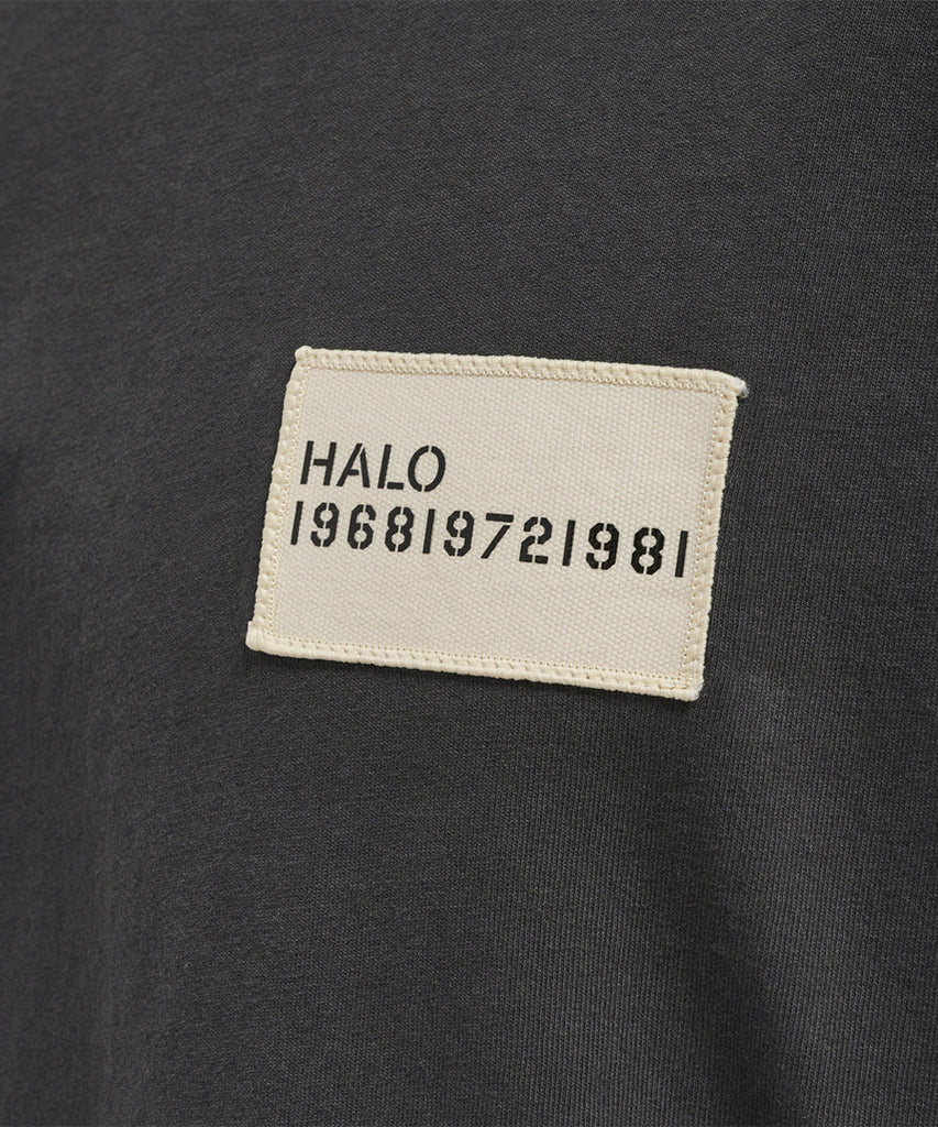 Halo Heavy Cotton Tee Black