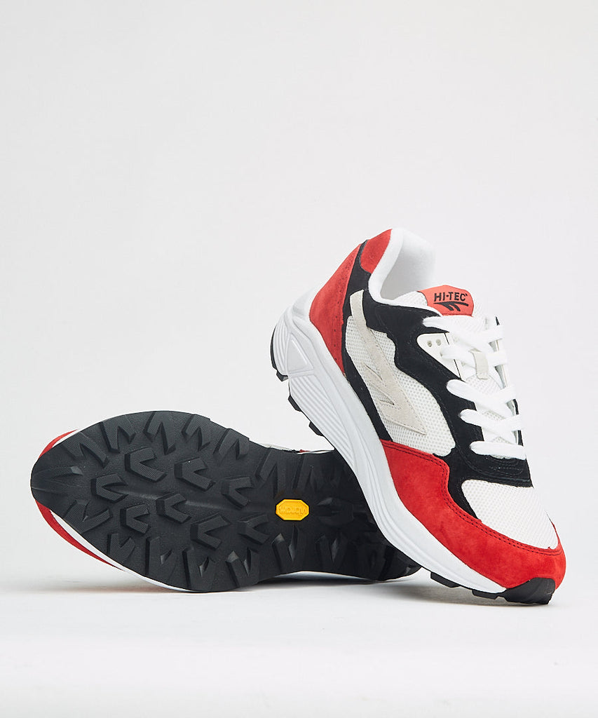 Hi-Tec HTS Silver Shadow RGS Fiery Red Black Nimbus Cld sneakers