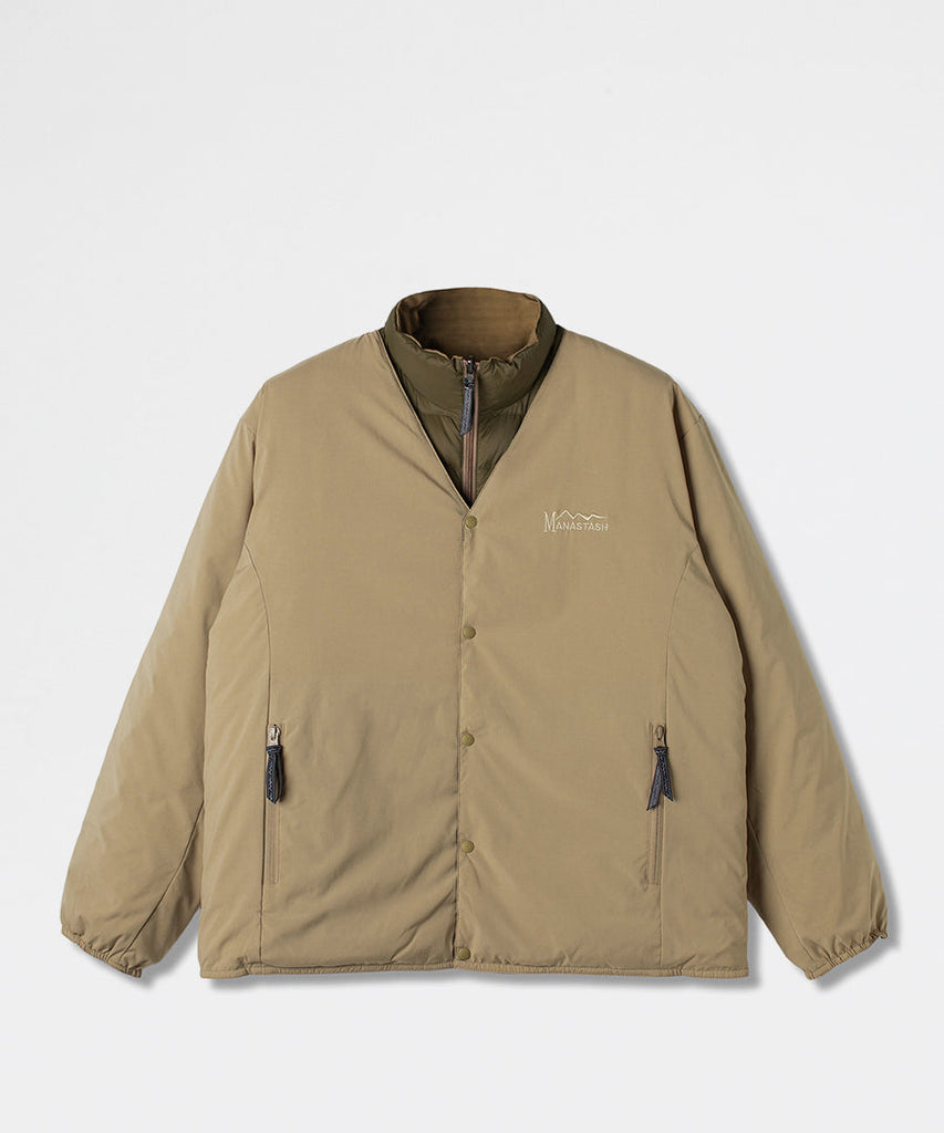 MANASTASH X TAION 12 Way Down Jacket Beige-Manastash-jackets