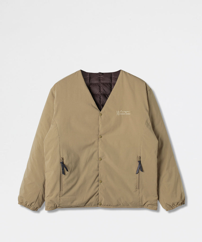 MANASTASH X TAION 12 Way Down Jacket Beige-Manastash-jackets