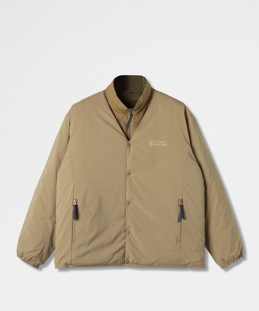 MANASTASH X TAION 12 Way Down Jacket Beige-Manastash-jackets