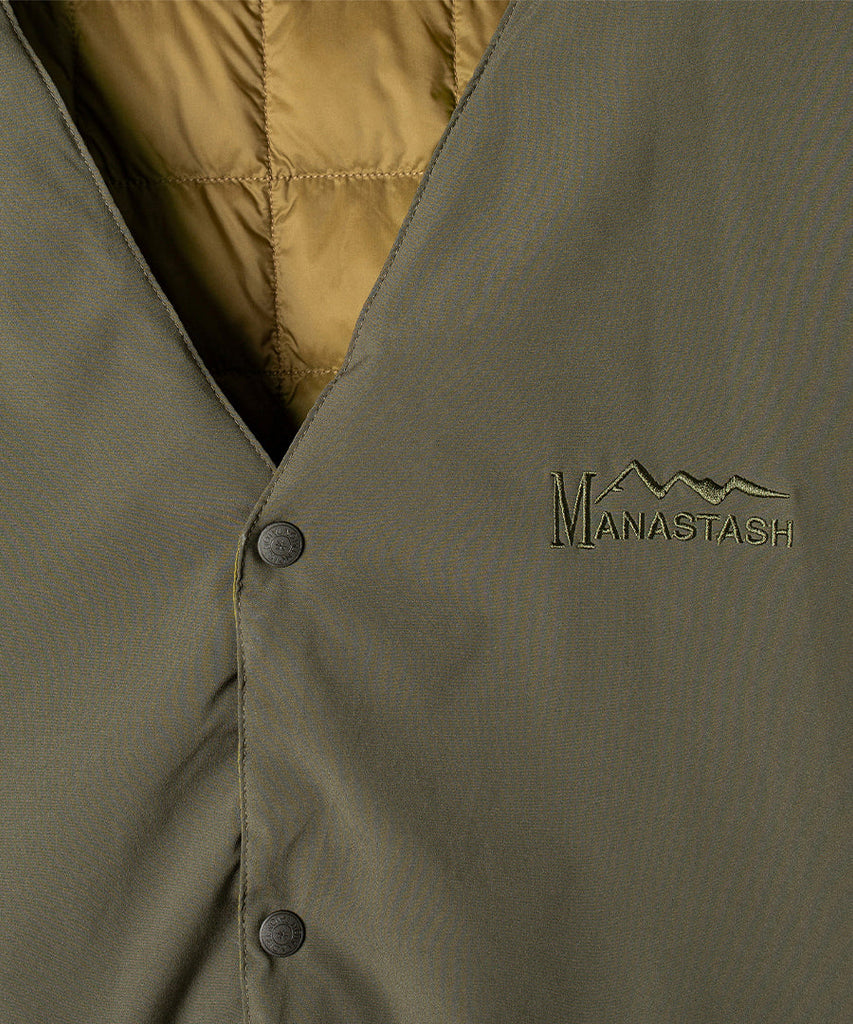 MANASTASH X TAION 12 Way Down Jacket Olive-Manastash-jackets