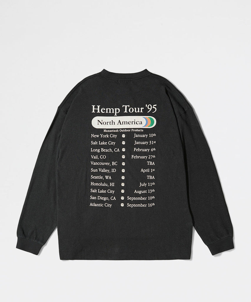 Hemp Tour L/S Tee Black-Manastash-t-shirts