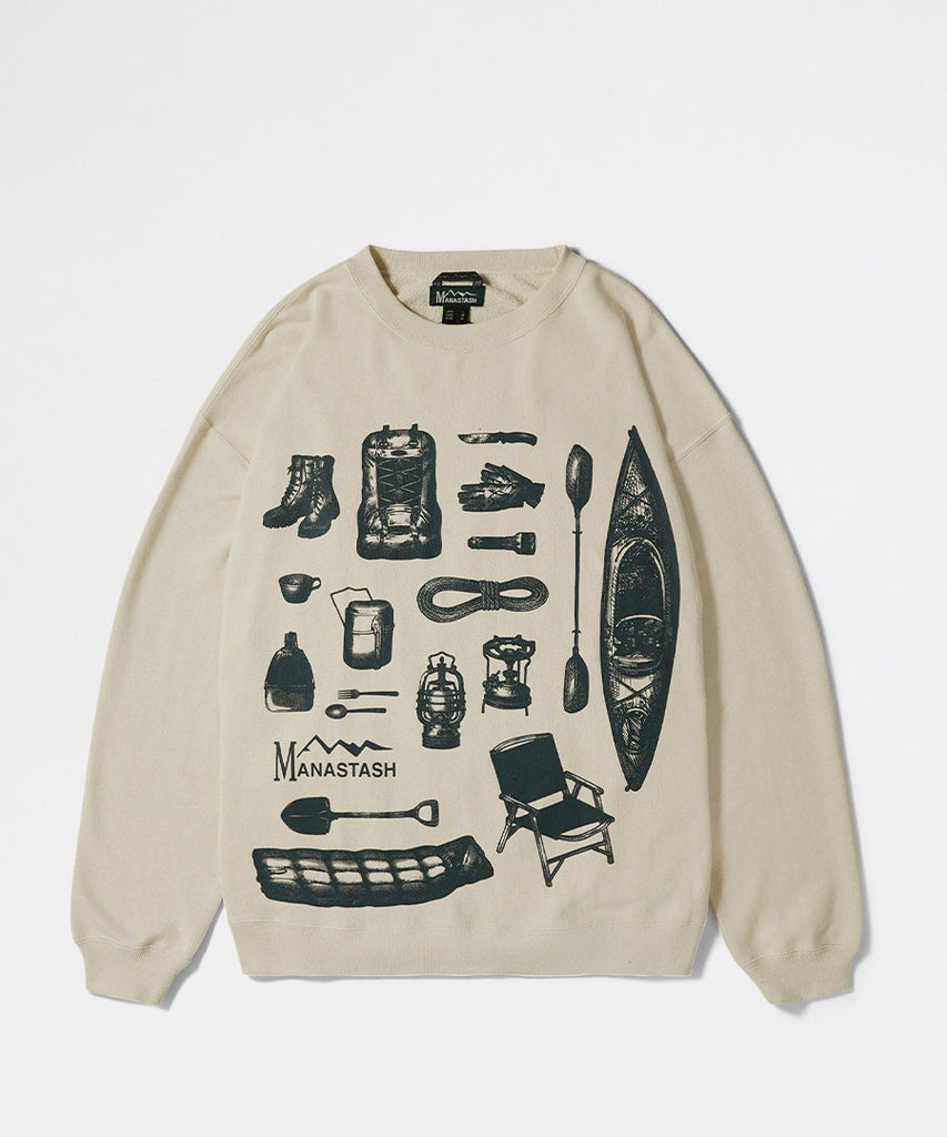 Camper's Sweatshirt Natural-Manastash-sweatshirts