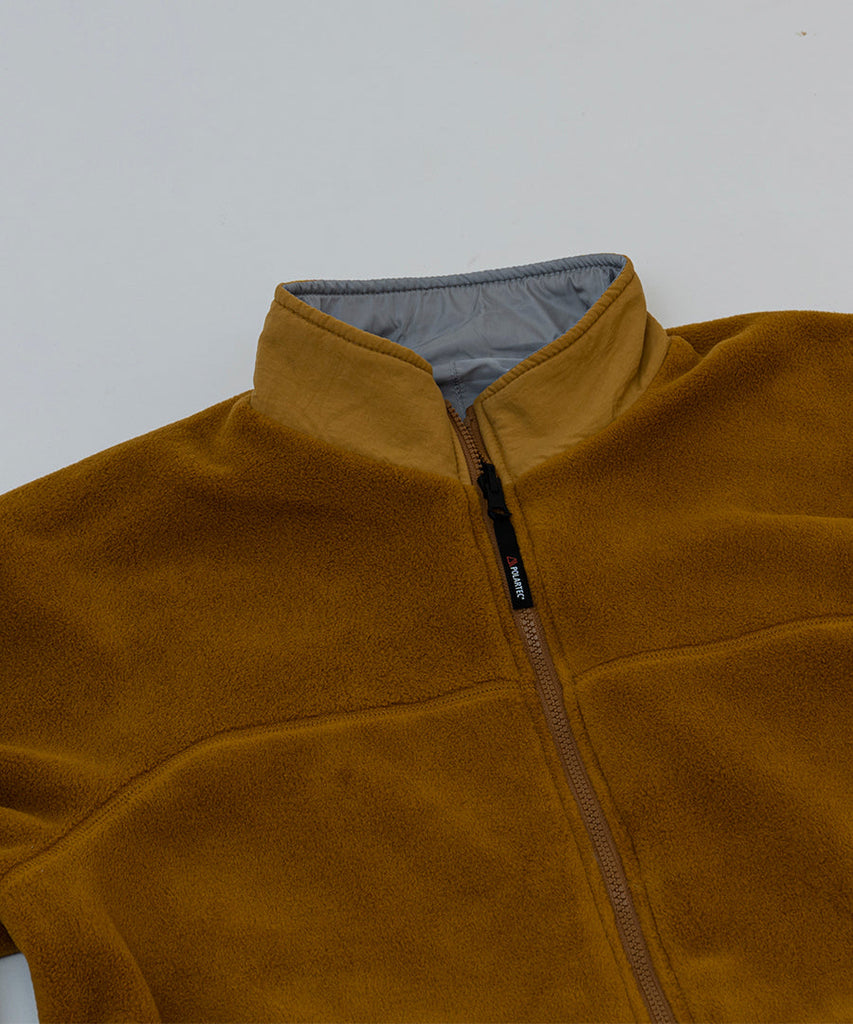 POLARTEC TRAINER JACKET II MUSTARD SMALL-Manastash-jackets