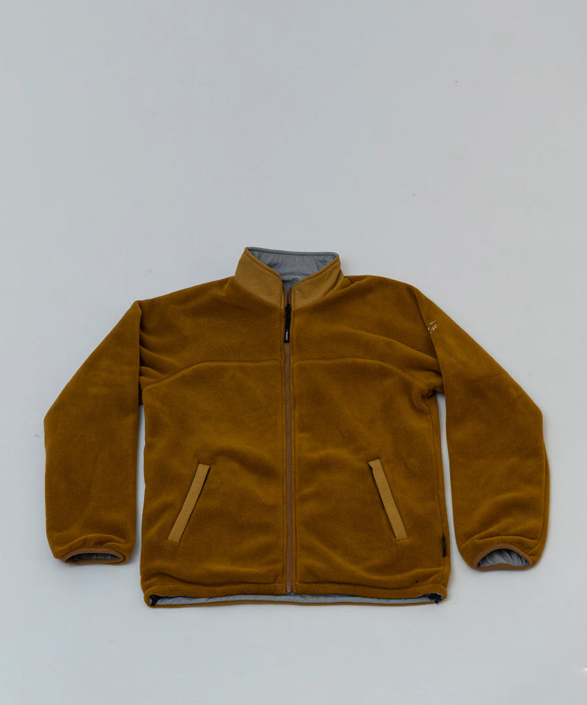 POLARTEC TRAINER JACKET II MUSTARD SMALL-Manastash-jackets