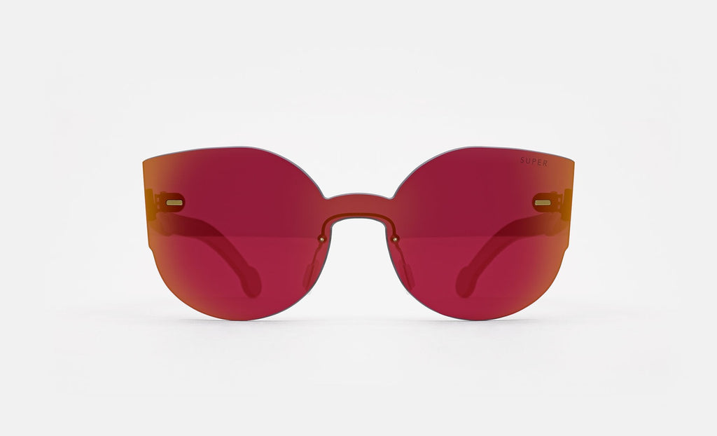 RETROSUPERFUTURE Tuttolente Lucia Red sunglasses