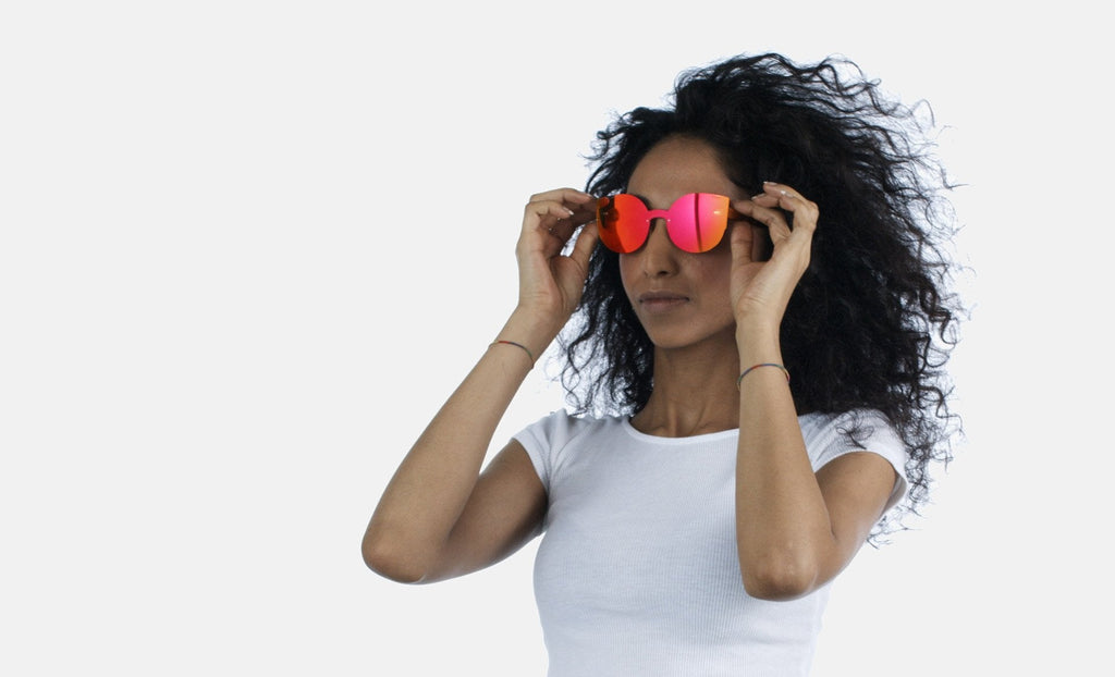RETROSUPERFUTURE Tuttolente Lucia Red sunglasses
