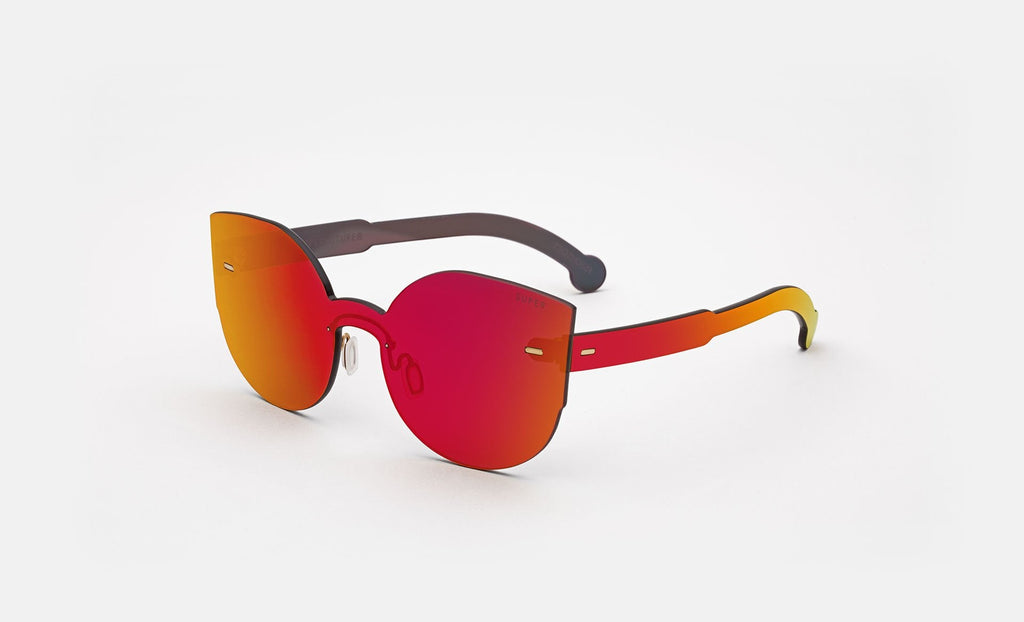 RETROSUPERFUTURE Tuttolente Lucia Red sunglasses
