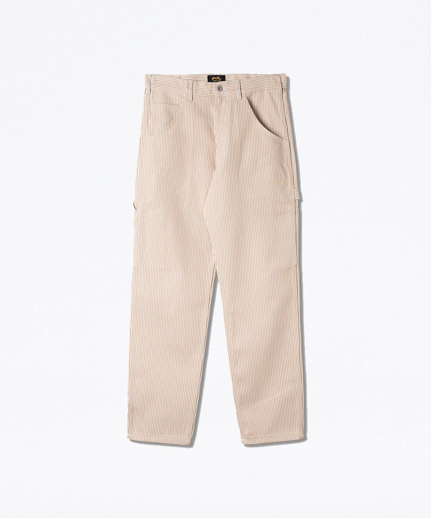 80s Painter - Khaki Hickory-trousers-Stan Ray