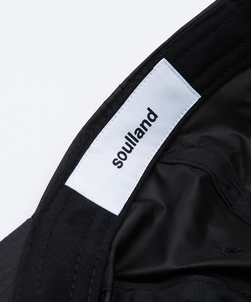 Soulland Bitterbukk 5 Panel Cap Black UDSOLGT