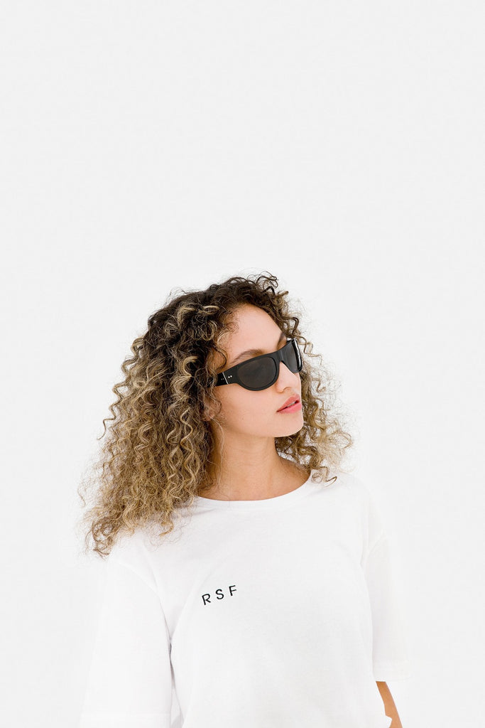 RETROSUPERFUTURE Reed Black - 58 sunglasses