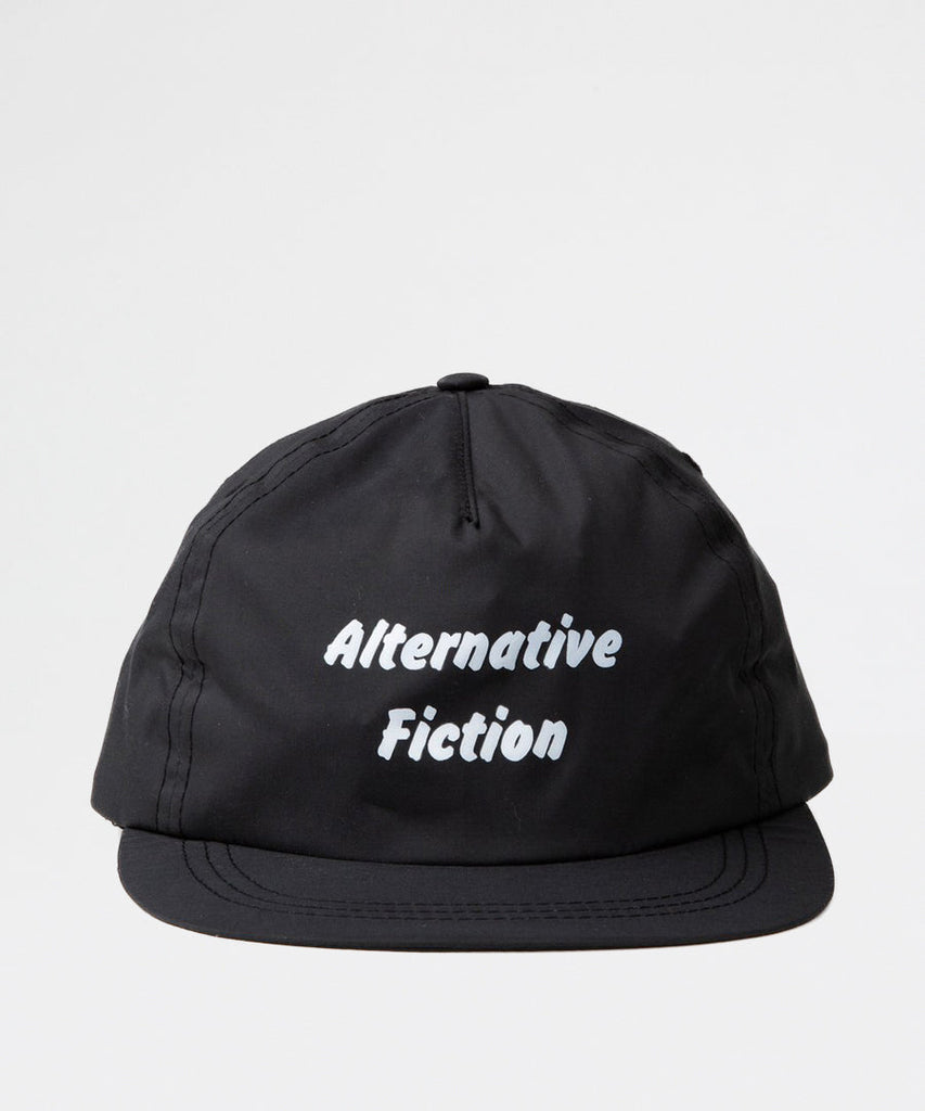 Soulland Teeny 5-Panel Trucker Cap W. Print Blk Caps & Bucket hats
