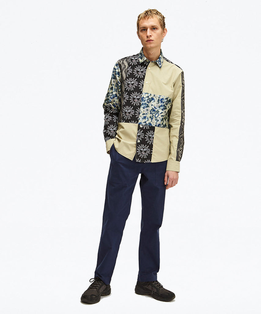 Soulland Malingo Patchwork Shirt shirts