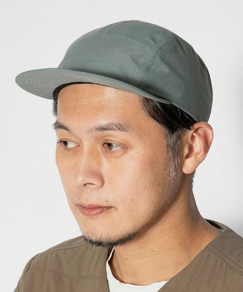 FR 2L Rain Cap ONE Grey Khaki-Snow Peak-caps & bucket hats
