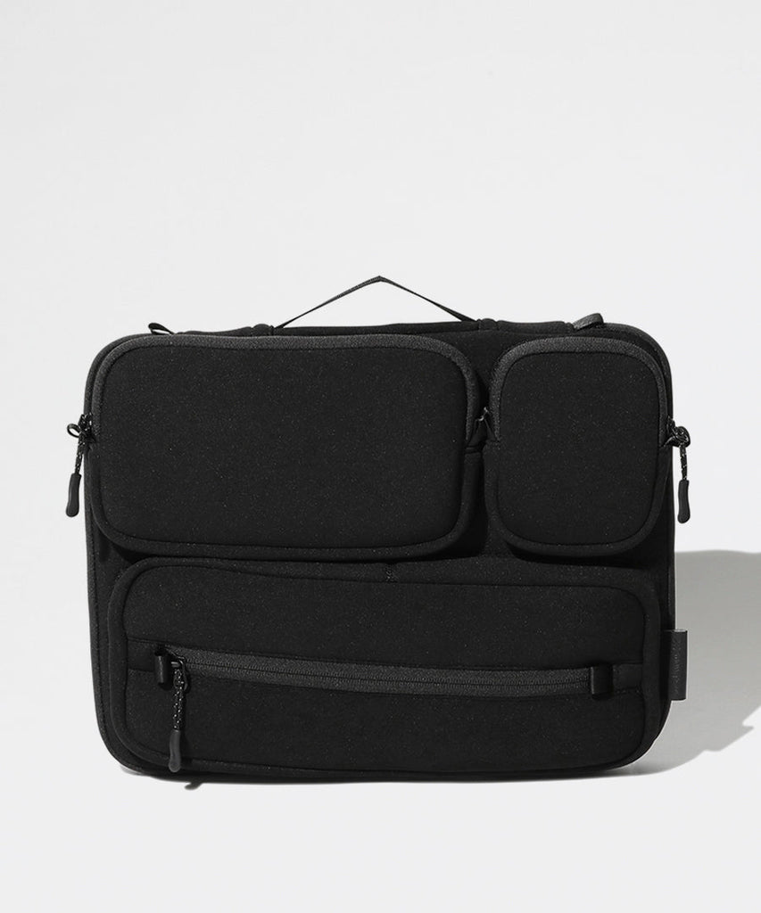 Multi Storage Laptop Case One Black-Snow Peak-bags computer