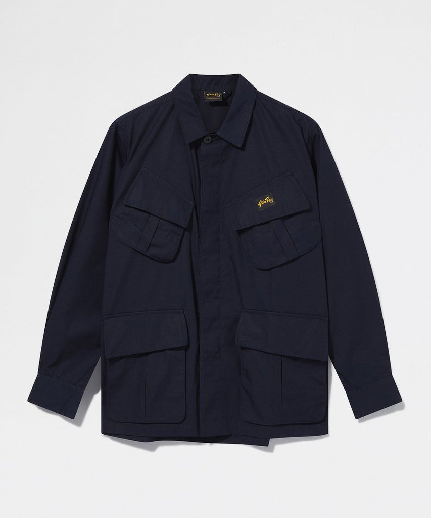 Tropical Jacket Navy Nyco-jackets-Stan Ray