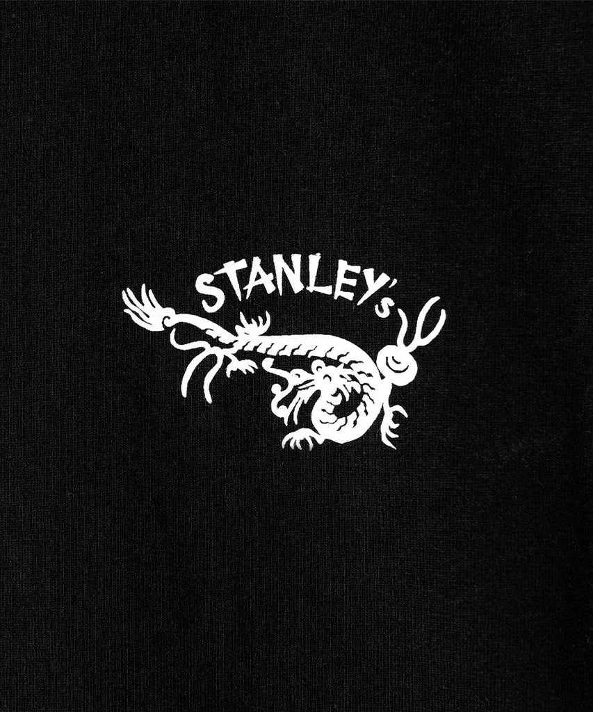 Stanley Dragon Ls Black-t-shirts-Stan Ray