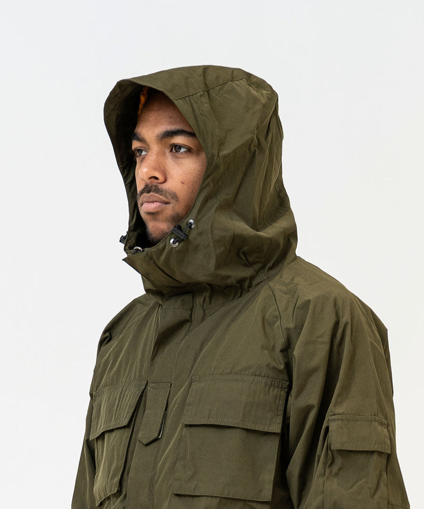 Bdu Hooded Waterproof Jacket - Olive-jackets-Stan Ray