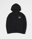 Sunset On Mt Fuji Hoodie Sweat - Heavy Felpa 100% Cotton 350 g Black garment washed-Edwin Jeans-Packyard DK