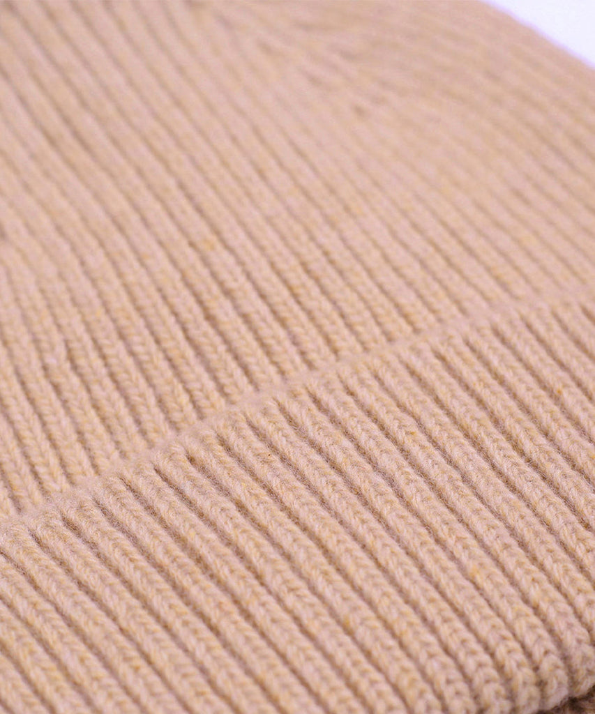 Merino Wool Beanie Honey Beige-Colorful Standard-hats & scarves