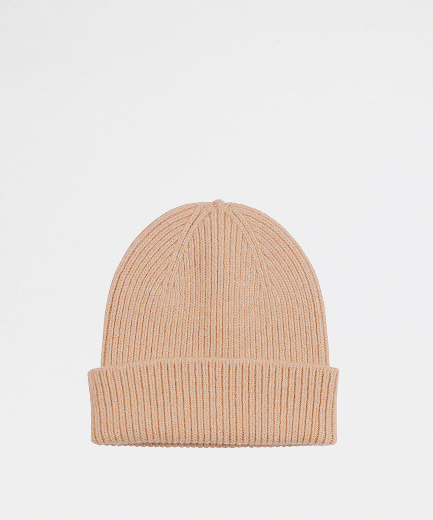Merino Wool Beanie Honey Beige-Colorful Standard-hats & scarves