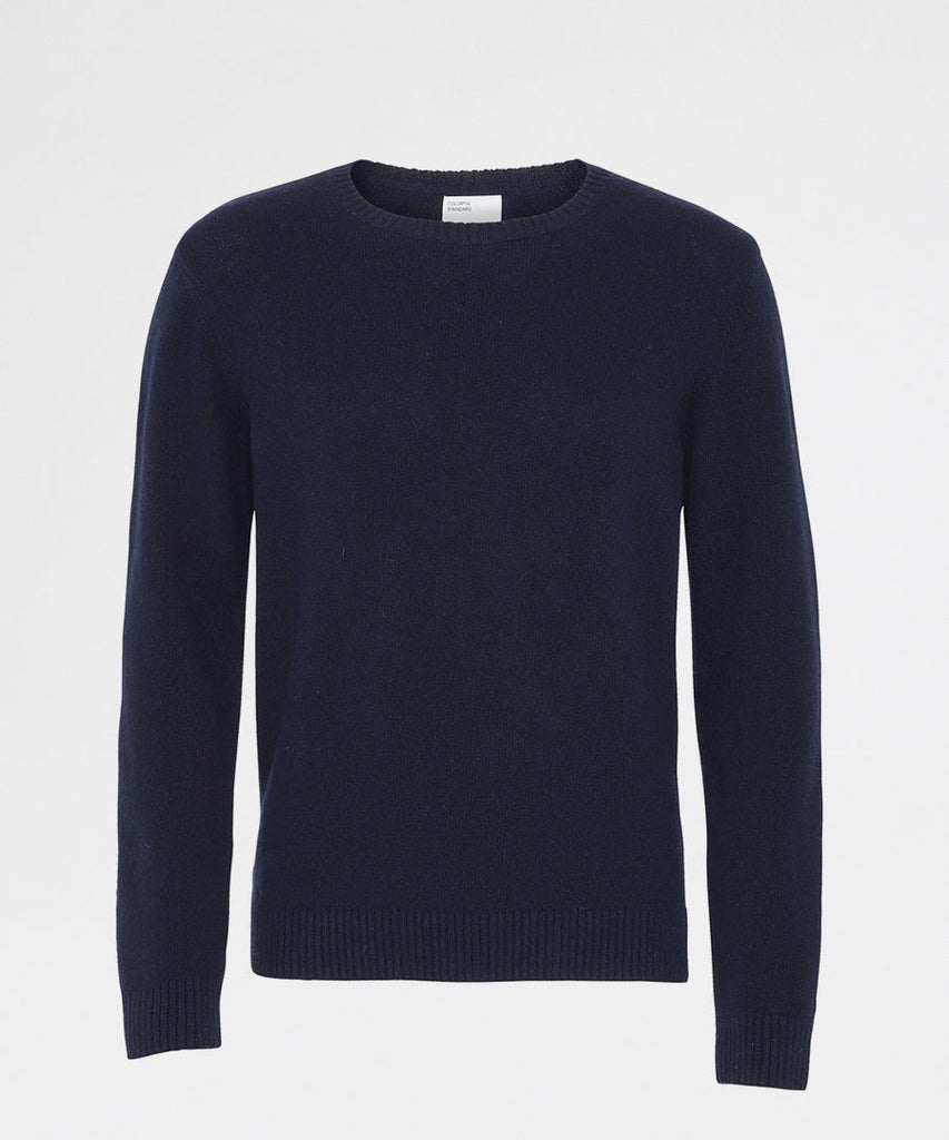 Colorful Standard Merino Crewneck Navy Blue knitwear
