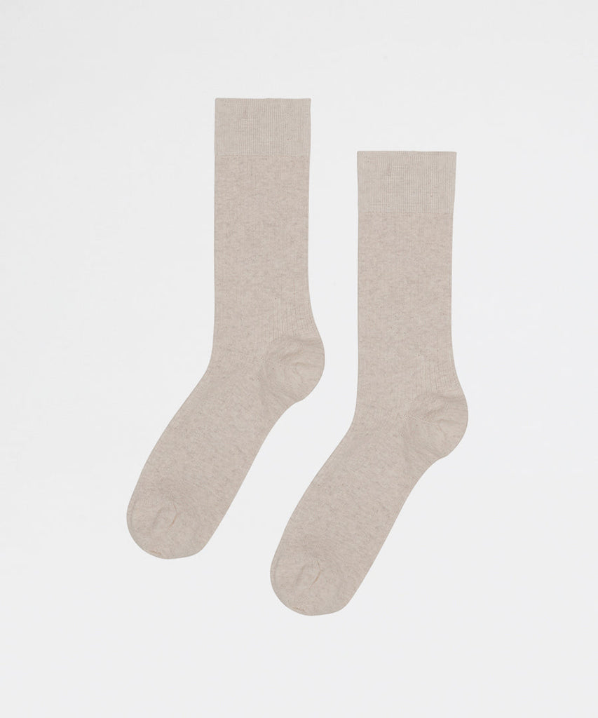 Classic Organic Sock Ivory White-Colorful Standard-socks