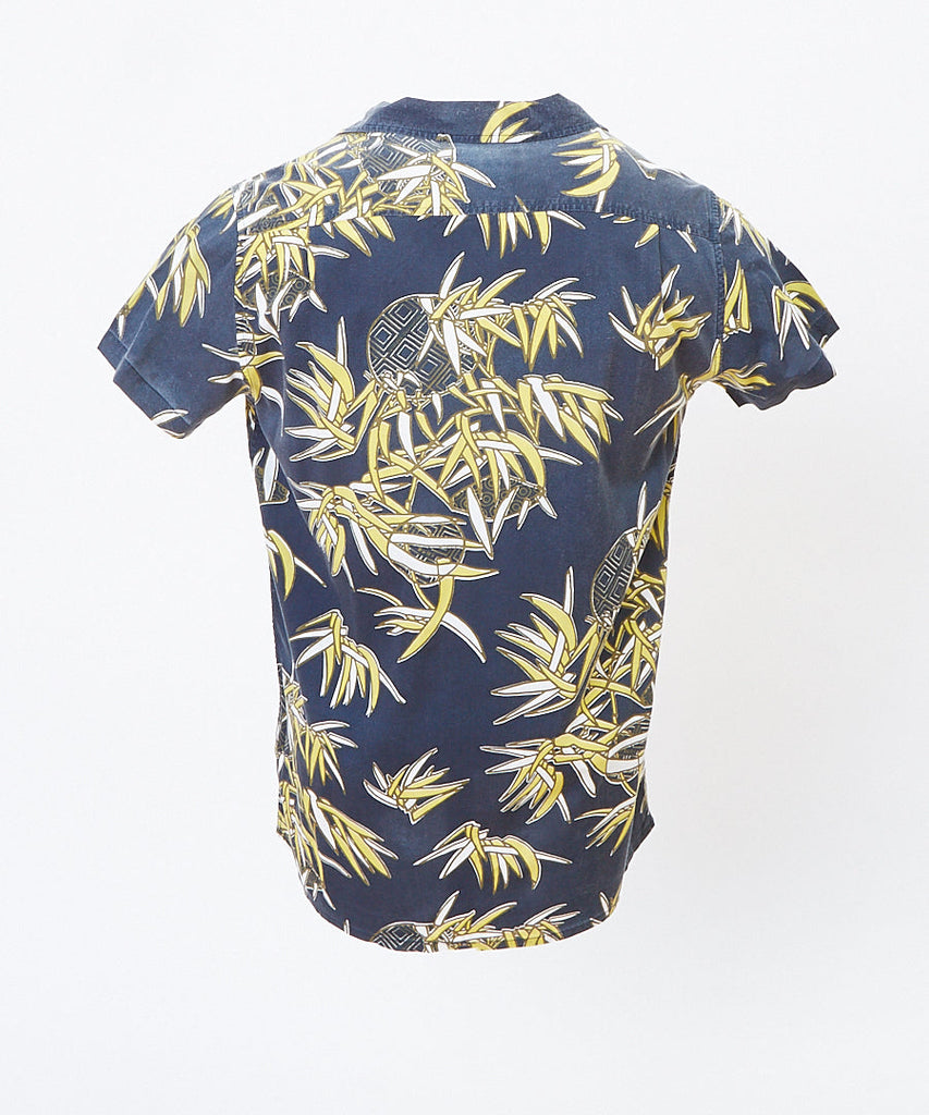 Deus Ex Machina Deus Miyagi Dean Shirt Blue Yellow UDSOLGT