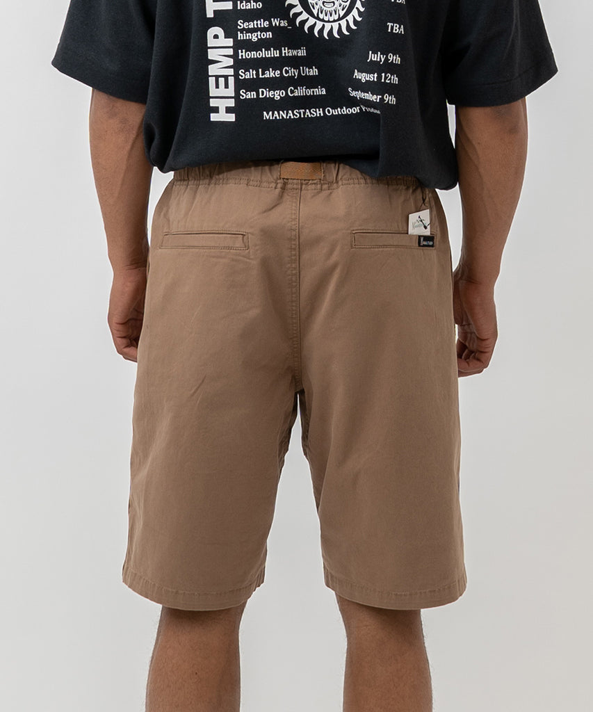 Flex Climber Shorts - Khaki-Manastash-Packyard DK