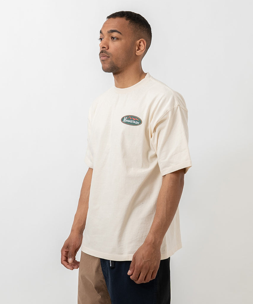 Re:Ctn Oval Logo Tee-Manastash-Packyard DK