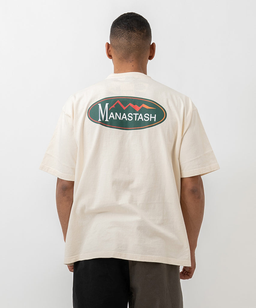 Re:Ctn Oval Logo Tee-Manastash-Packyard DK