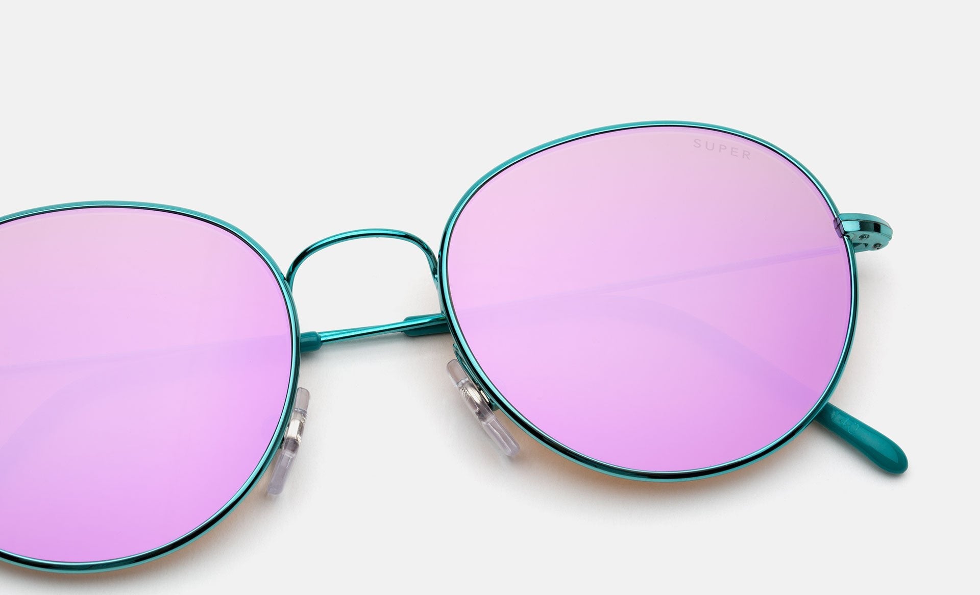RETROSUPERFUTURE Wire Pink - 52 sunglasses