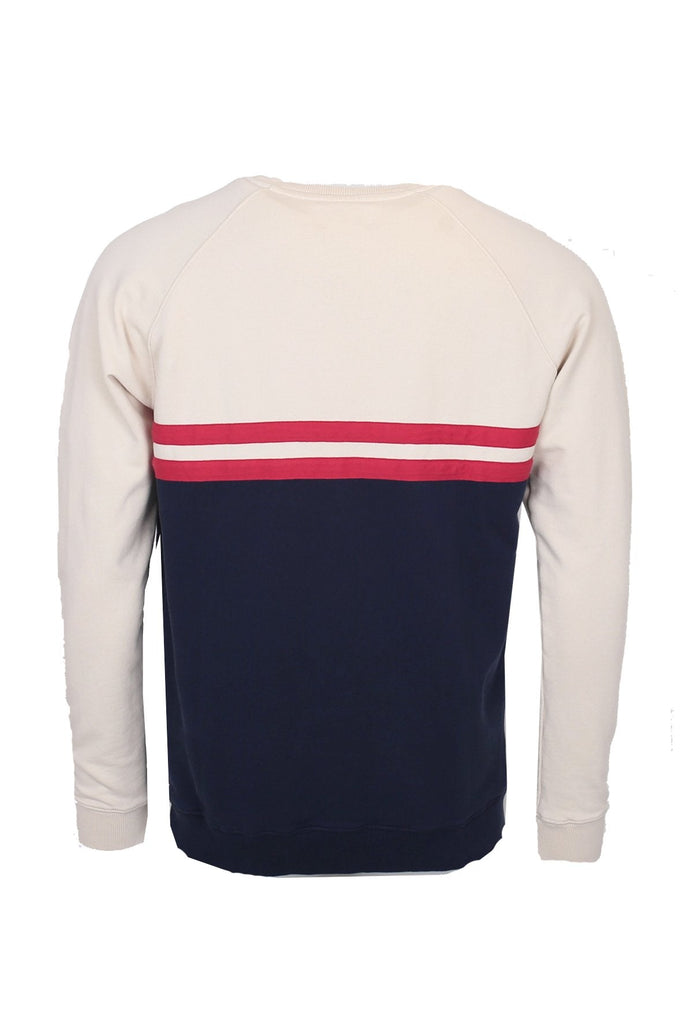 forét Escape Sweatshirt Off White Red UDSOLGT