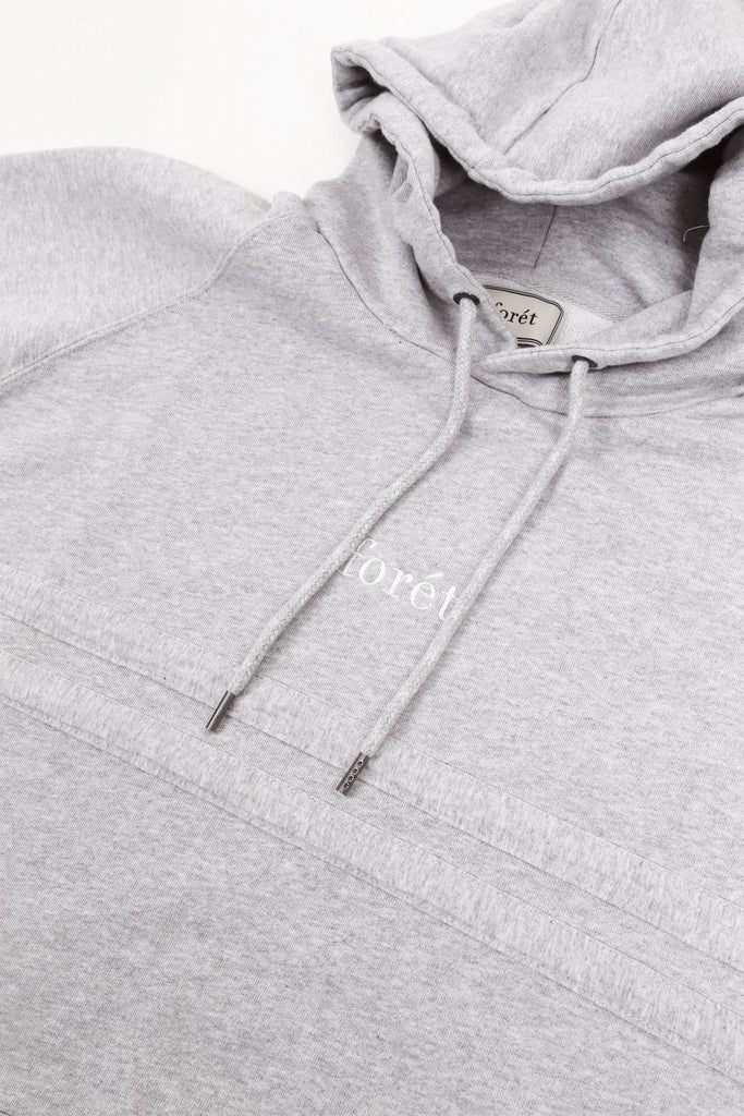 forét Space Hoodie Light Grey Melange UDSOLGT