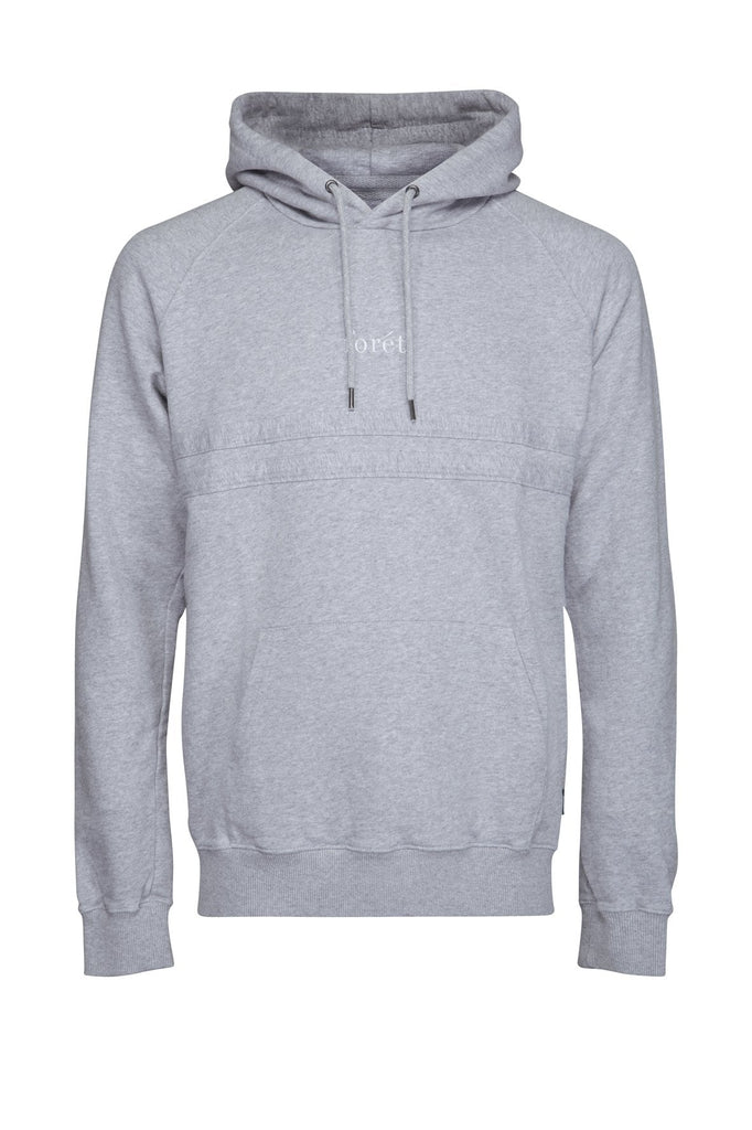 forét Space Hoodie Light Grey Melange UDSOLGT