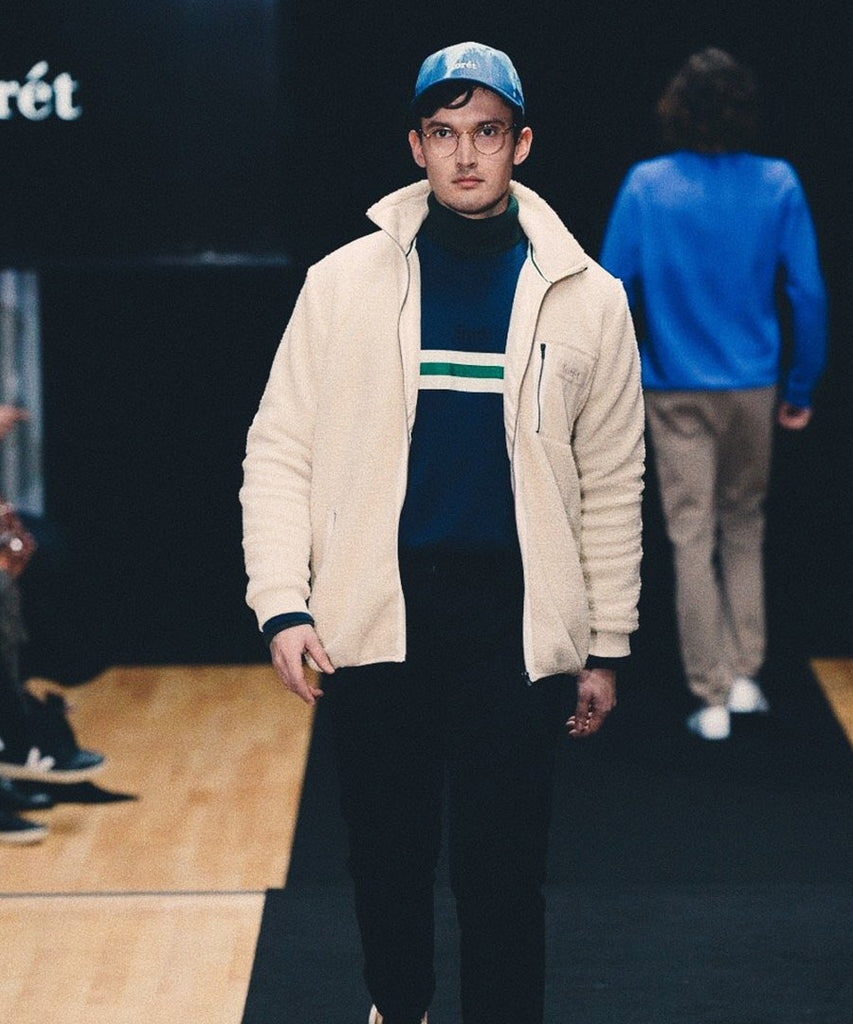 forét Wolf Fleece Cream jackets