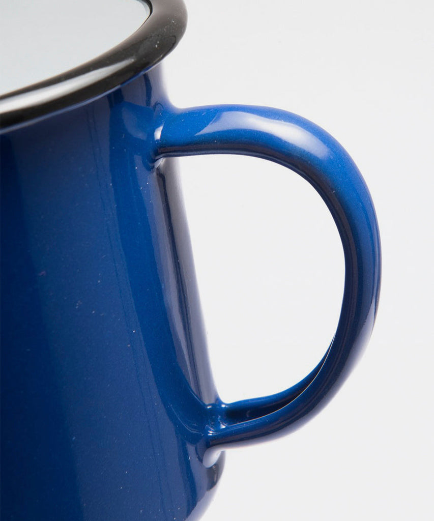 BEAN ENAMEL MUG - BLUE-Forét-Packyard DK