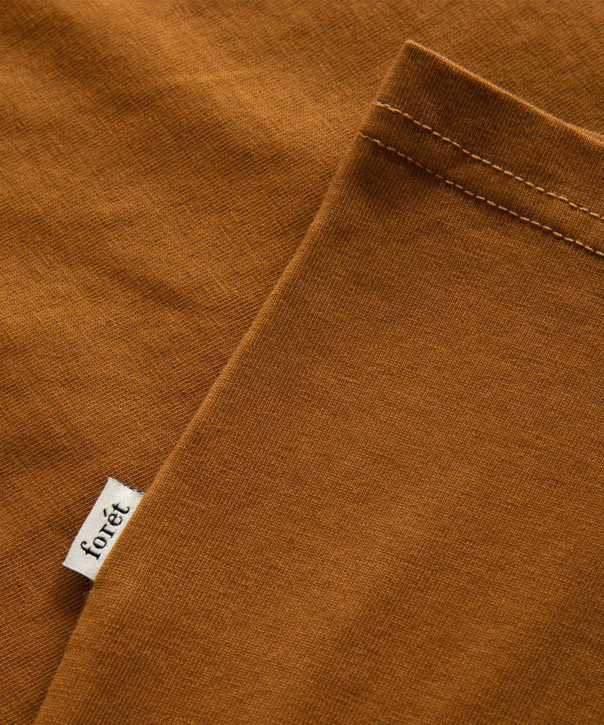 QUIET T-SHIRT - RUBBER-Forét-Packyard DK