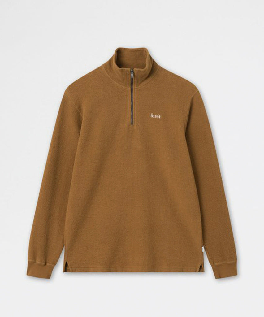 MOTION HALF ZIP - RUBBER-Forét