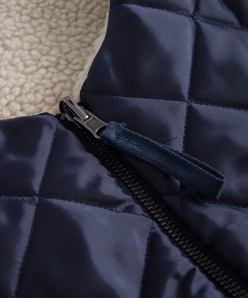 Reflect Reversible Fleece Vest - Navy-Forét-Packyard DK
