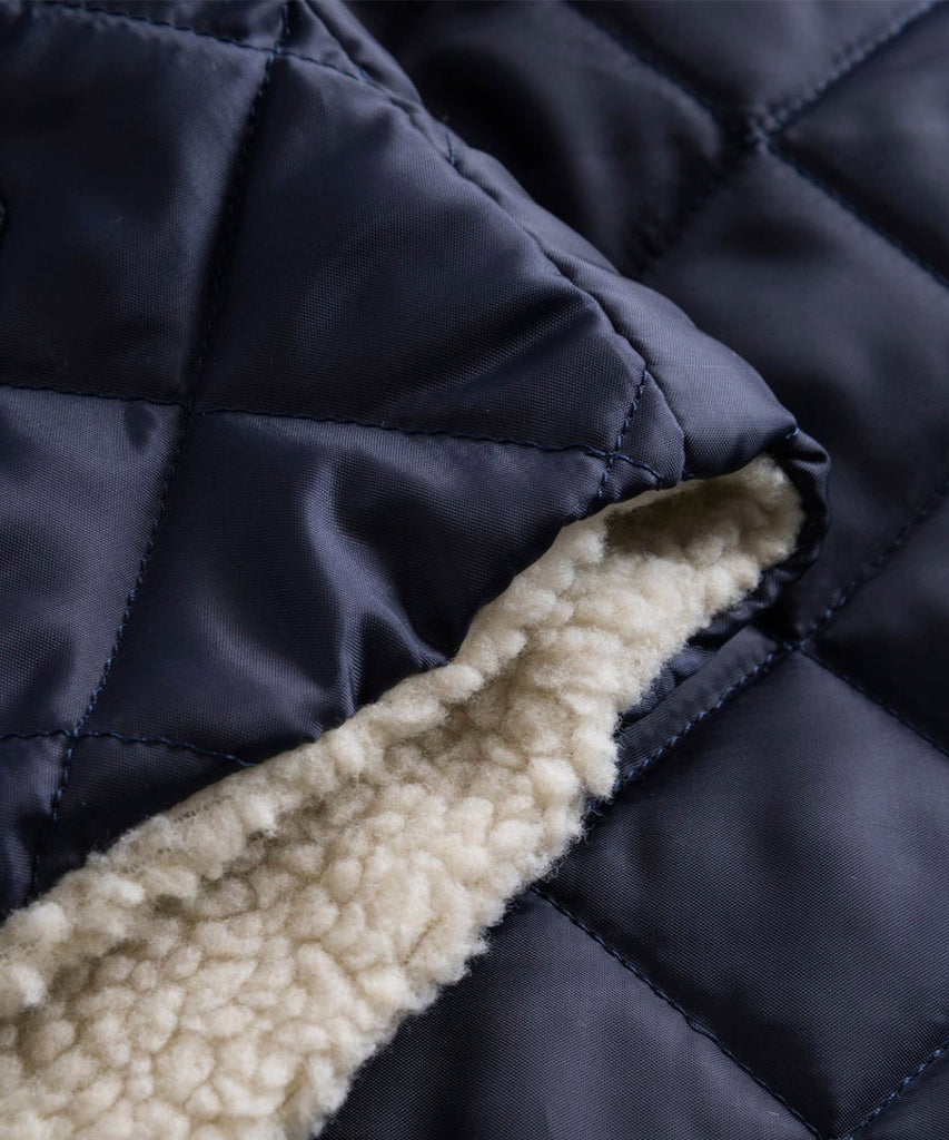 Reflect Reversible Fleece Vest - Navy-Forét-Packyard DK