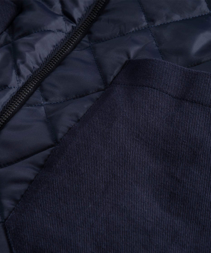 Reflect Reversible Fleece Vest - Navy-Forét-Packyard DK