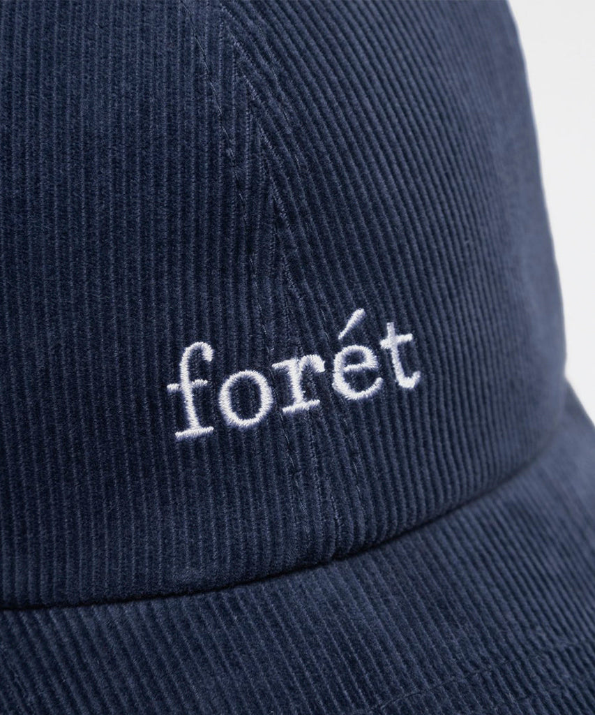 RAVEN CORDUROY CAP - NAVY-Forét-Packyard DK