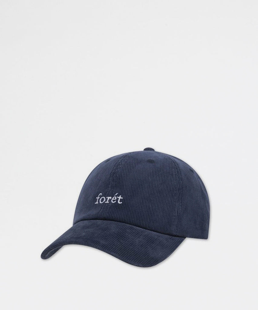 RAVEN CORDUROY CAP - NAVY-Forét-Packyard DK