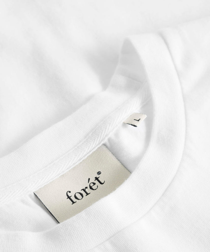 Still T-Shirt - White-Forét-t-shirts