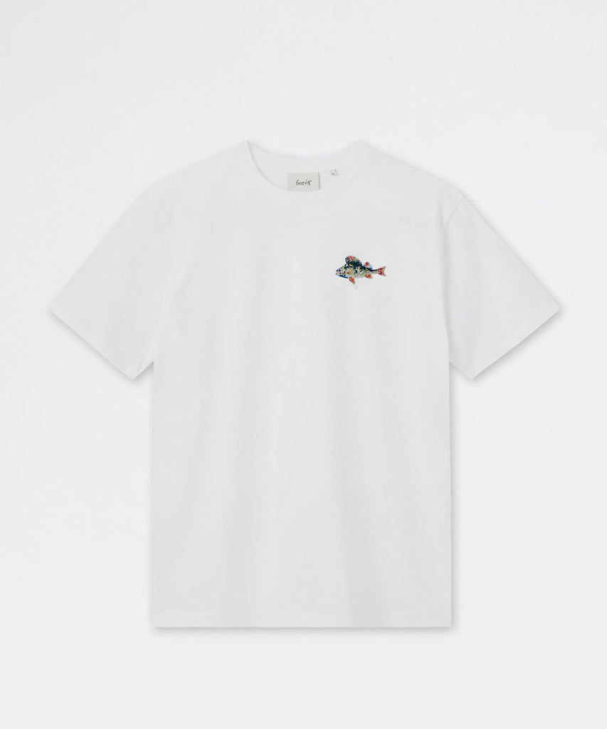 Still T-Shirt - White-Forét-t-shirts